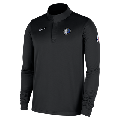 Dallas Mavericks Men's Nike Dri-FIT NBA 1/4-Zip Long-Sleeve Top